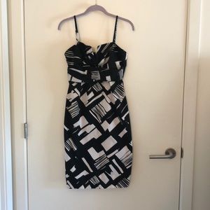 White House Black Market mid length dress